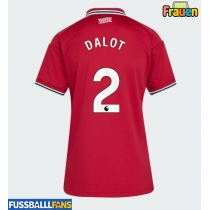 Manchester United Diogo Dalot #2 Heimtrikot Frauen 2026-27 Kurzarm